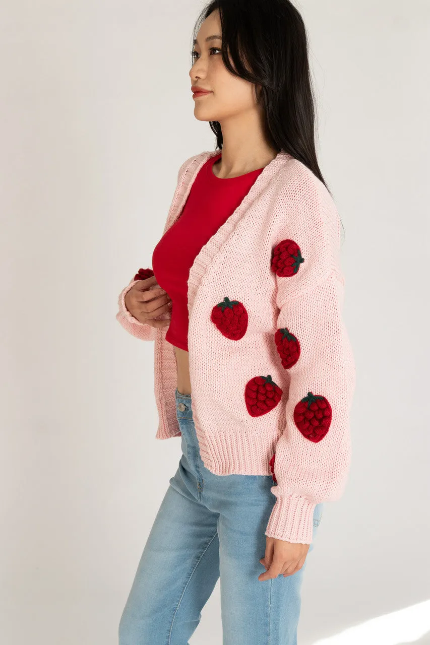 3D Applique Cardigan