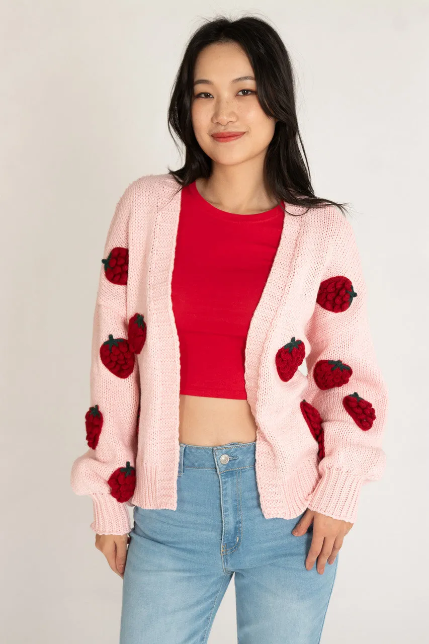 3D Applique Cardigan
