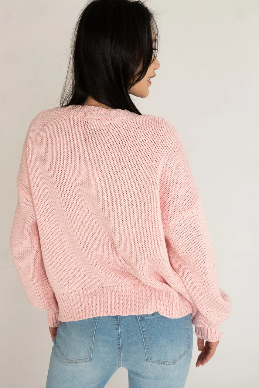 3D Applique Cardigan