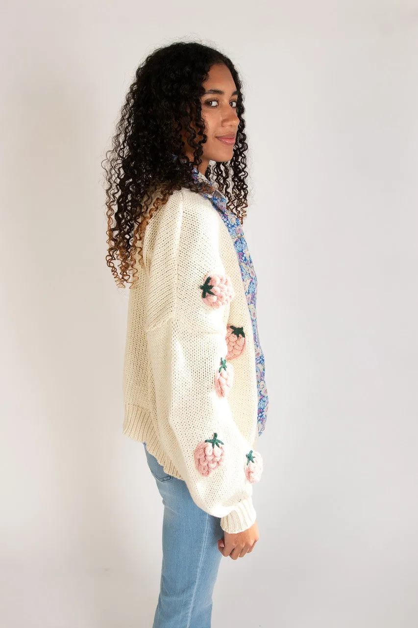3D Applique Cardigan