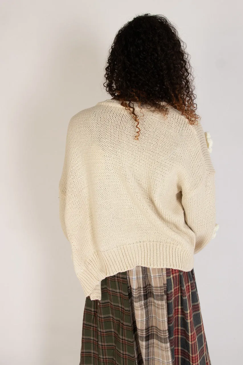 3D Applique Cardigan
