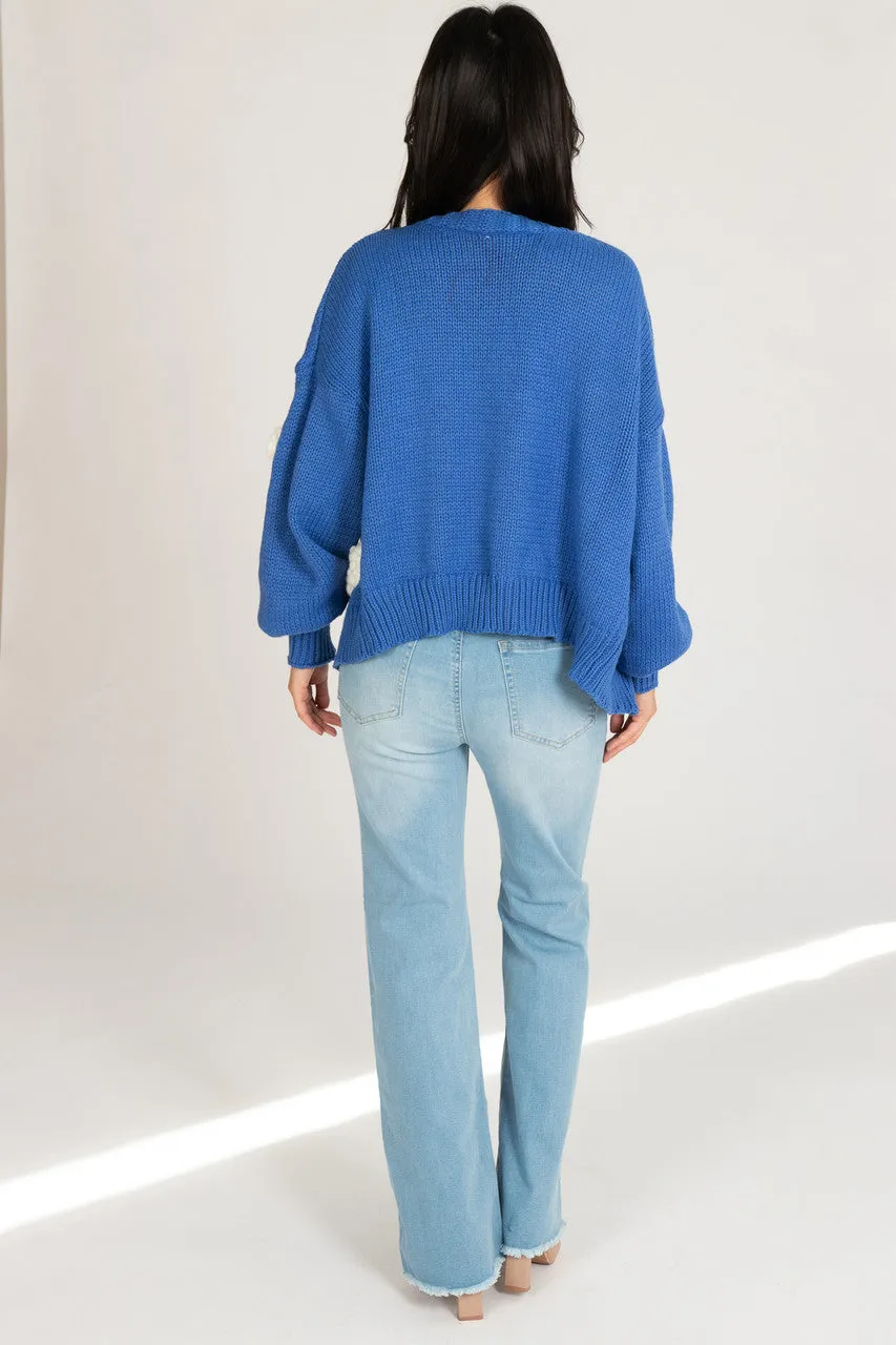 3D Applique Cardigan