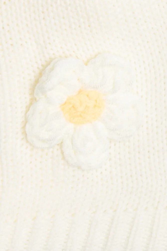 3D Daisy Cardigan