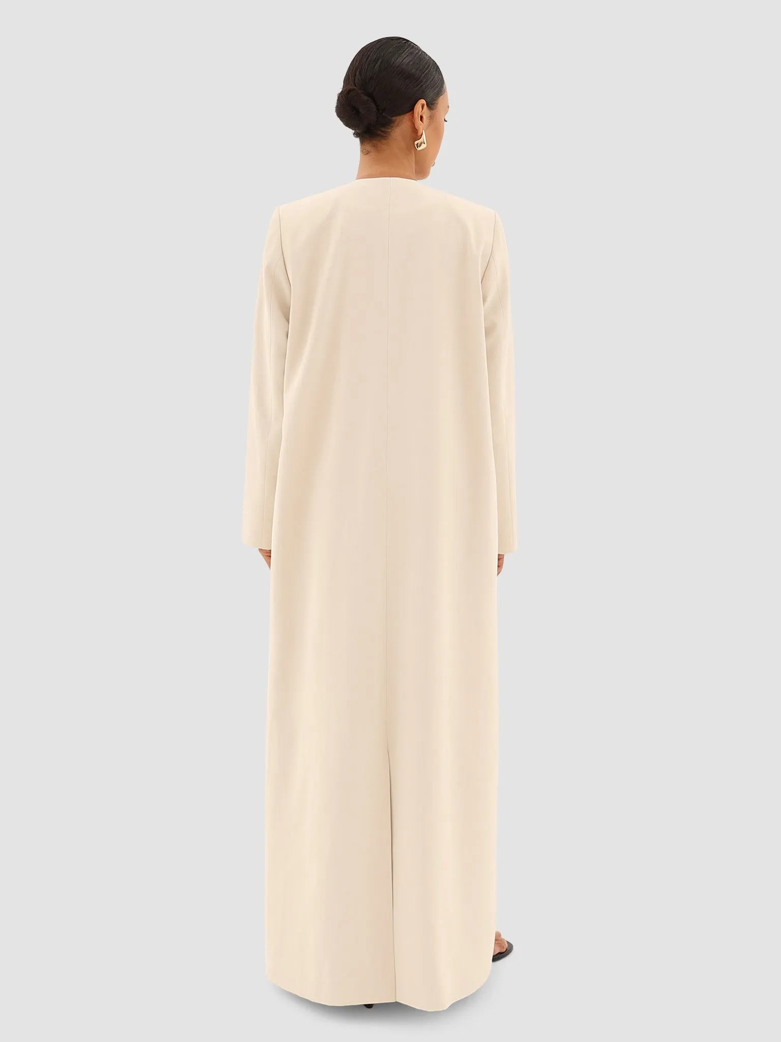 Almaha Long Jacket - Off-White
