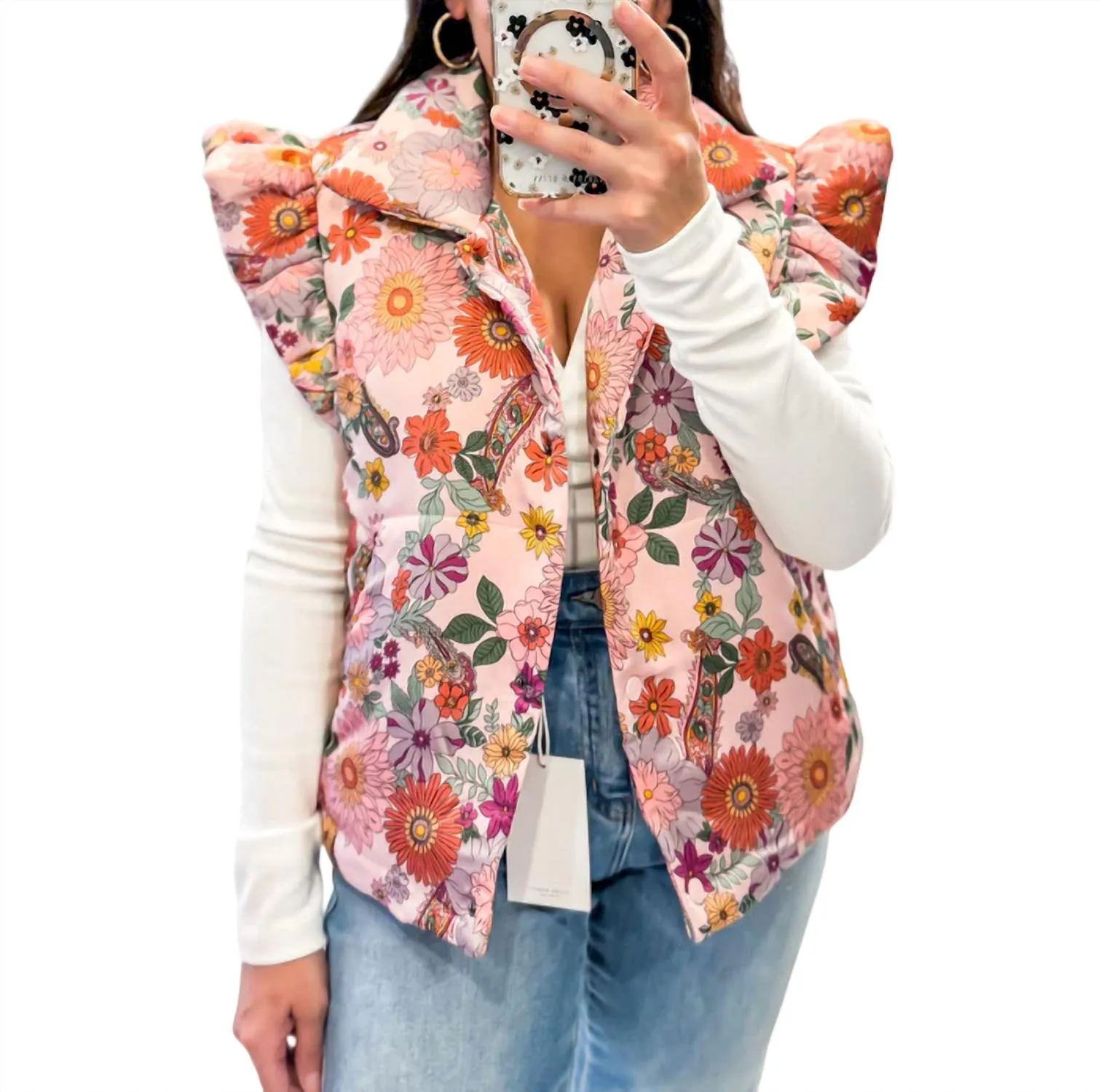 &Merci - In The Garden Floral Vest