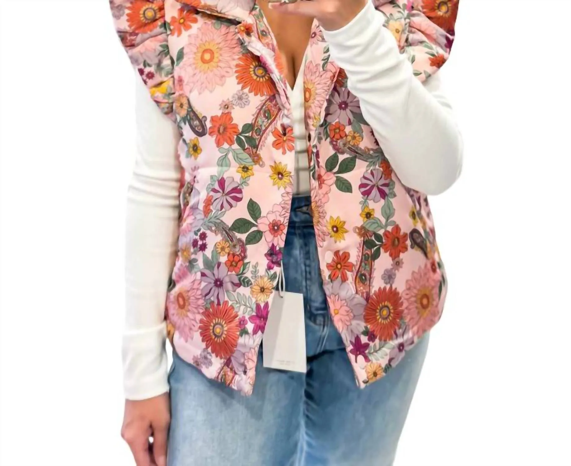 &Merci - In The Garden Floral Vest