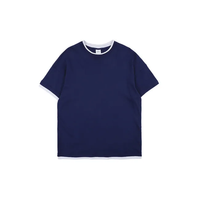 Basic Short Sleeve Oversized T-Shirt