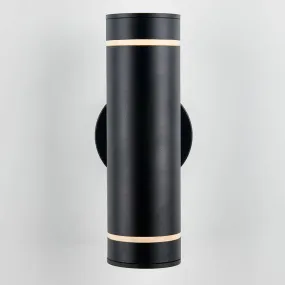 C7 Black Outdoor Wall Light