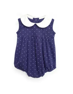 Dotti Collared Baby Girl Onesie