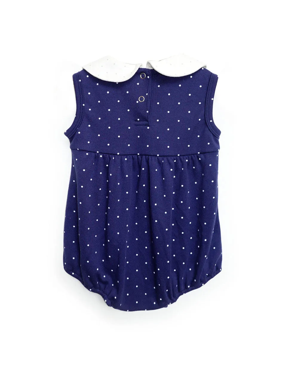 Dotti Collared Baby Girl Onesie