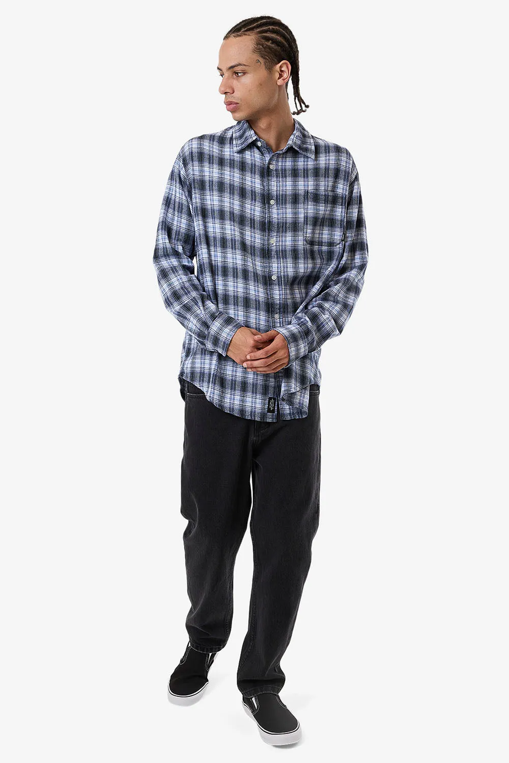FRIENDLY SERVICE FLANNEL Iceberg