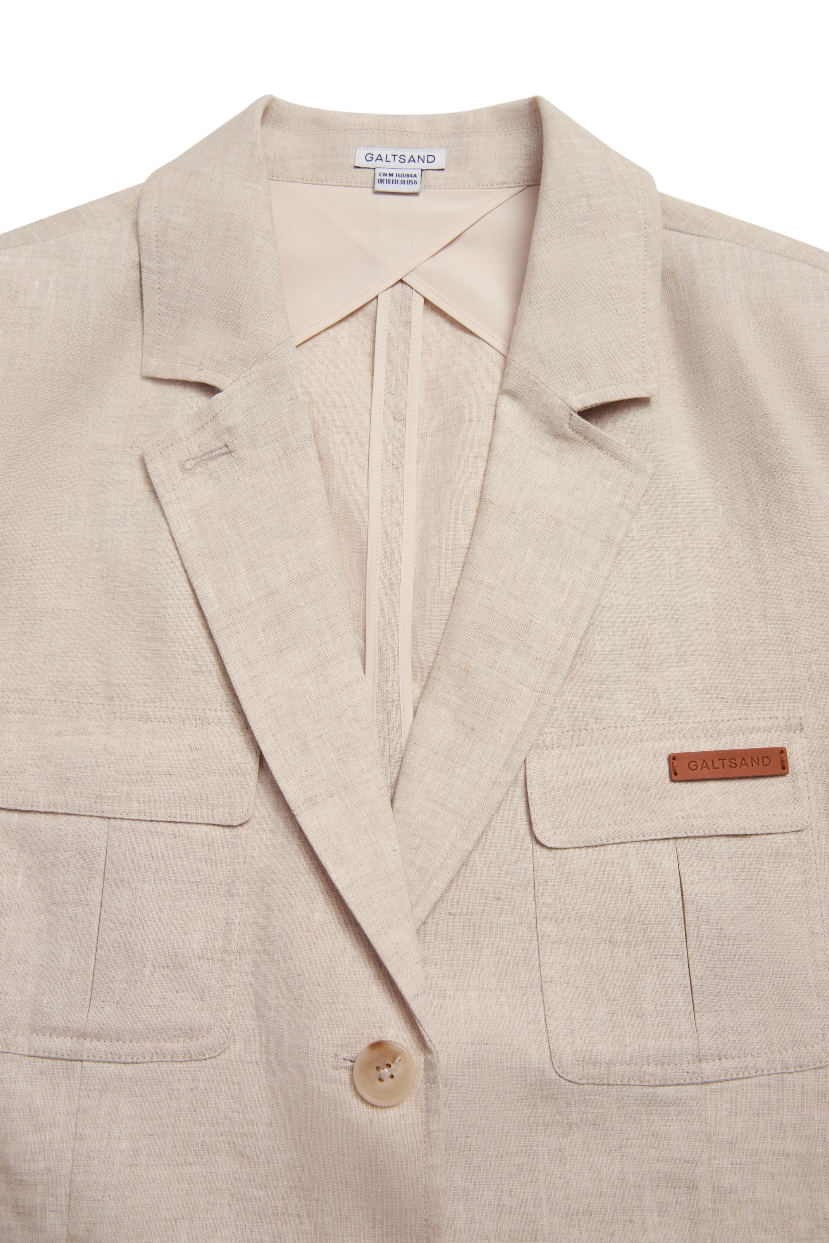 Luxor Linen Travel Blazer