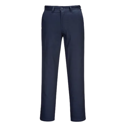 Portwest Straight Leg Pants Comfortable Button Belt Pant MW703