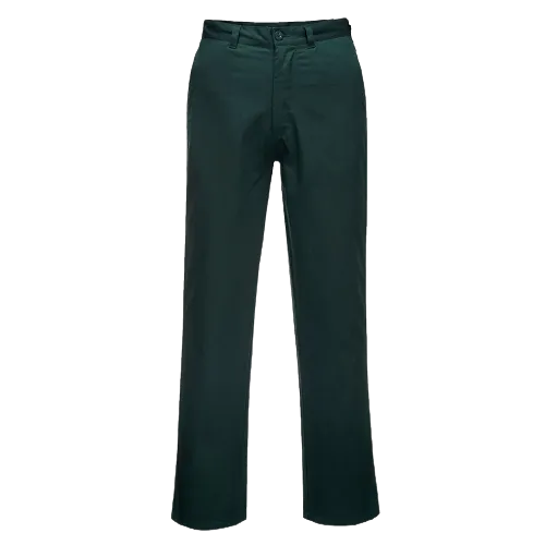 Portwest Straight Leg Pants Comfortable Button Belt Pant MW703