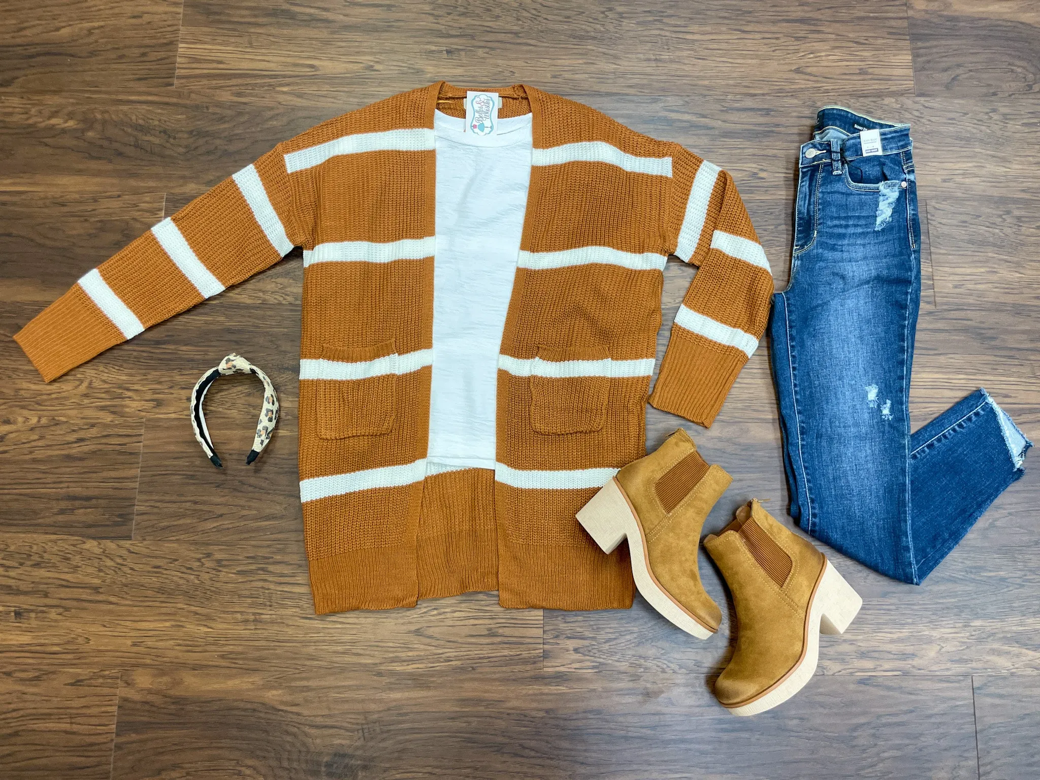 SALE! Elliston Cardigan in Rust