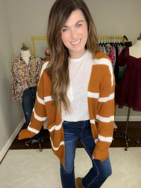 SALE! Elliston Cardigan in Rust