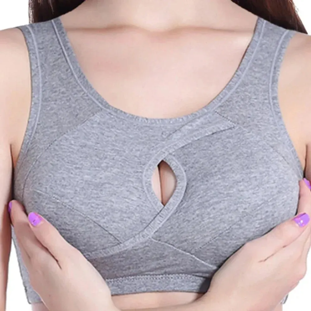 Seamless Shockproof Push Up Sports Bra | High Support for Gym, Yoga, and Running