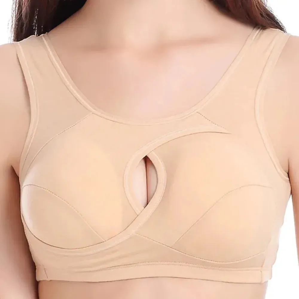 Seamless Shockproof Push Up Sports Bra | High Support for Gym, Yoga, and Running