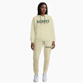 SIGNATURE JOGGING SET   (Cream/Green/Red)