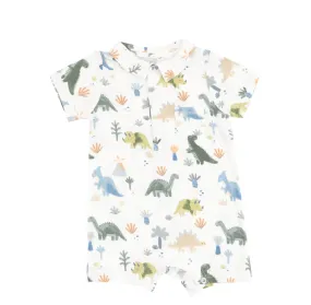 Soft Dinos Polo Romper