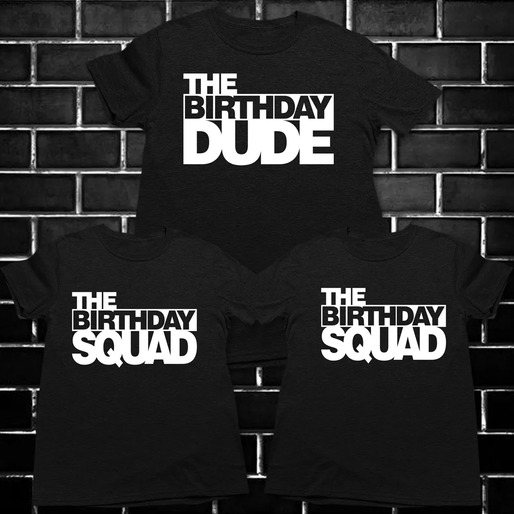 The Birthday dude shirt / birthday boy, birthday squad shirts