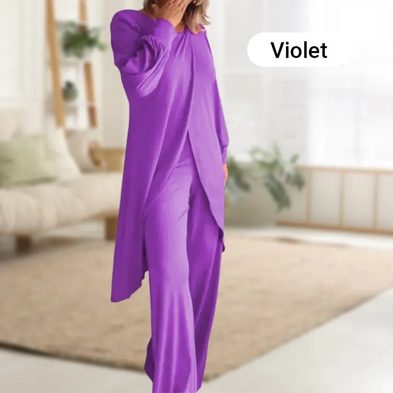 Ultra soft and comfortable women's top and pants set