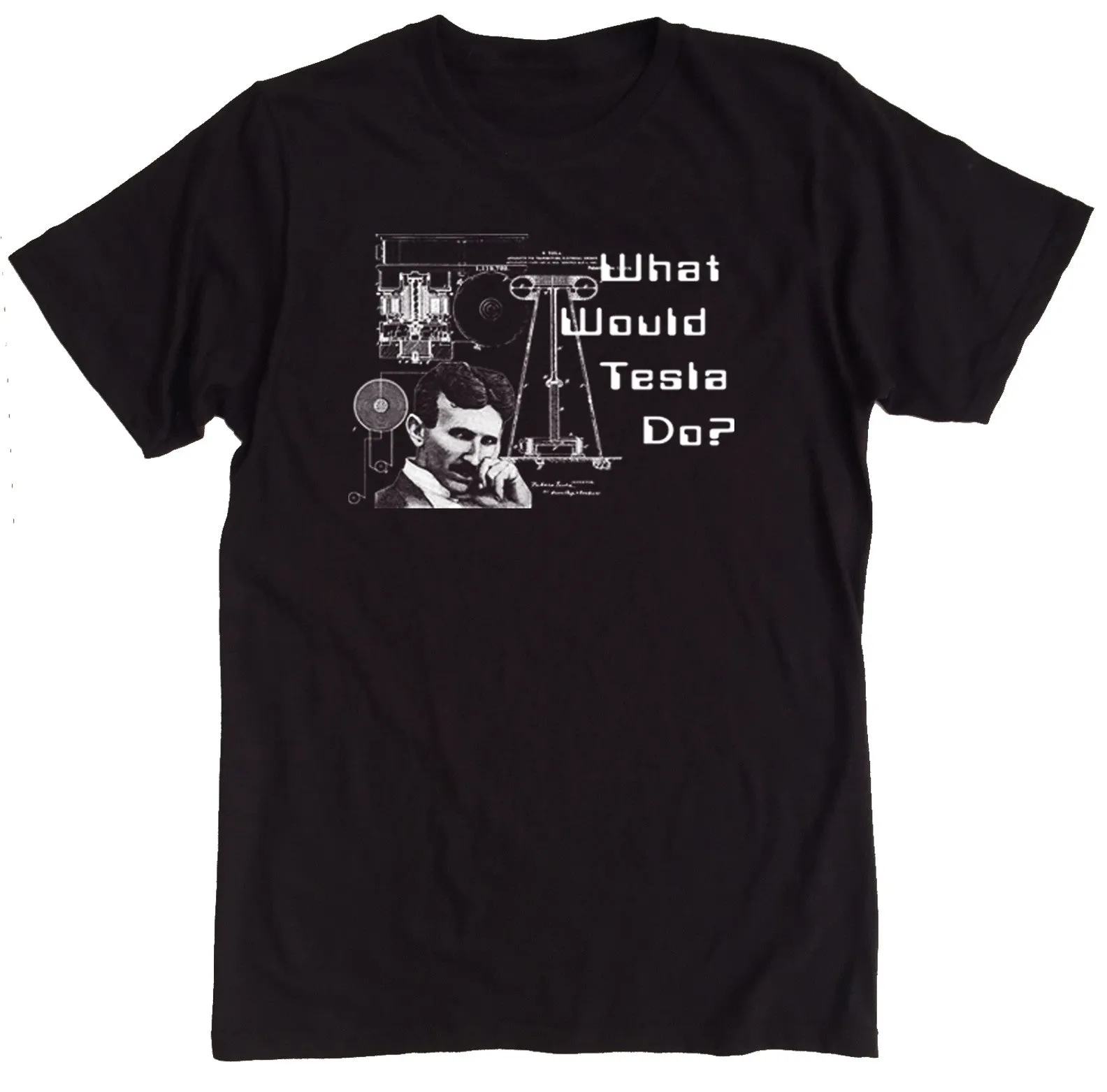 What Would Tesla Do Graphic Tee