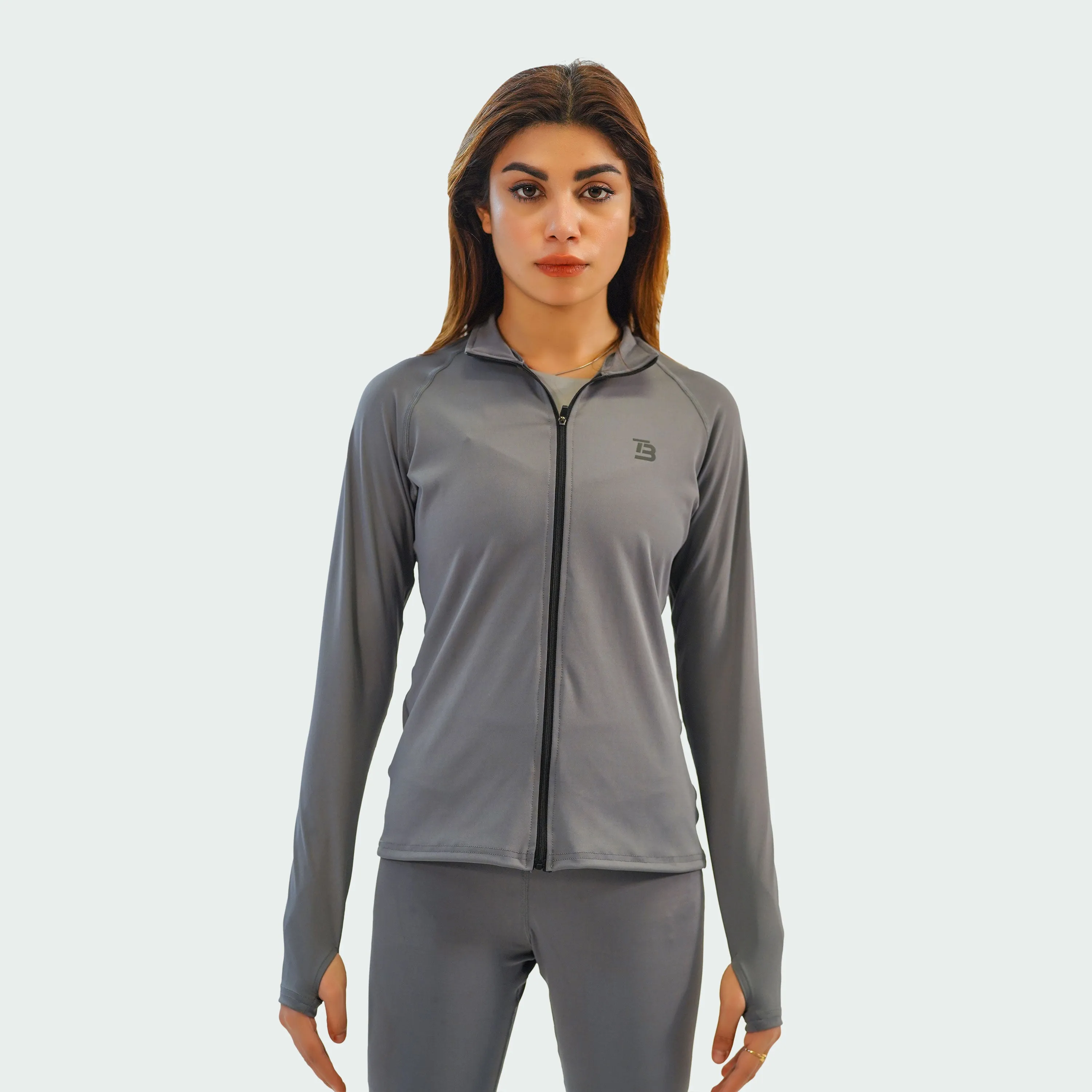 Zipper Attire - Grey