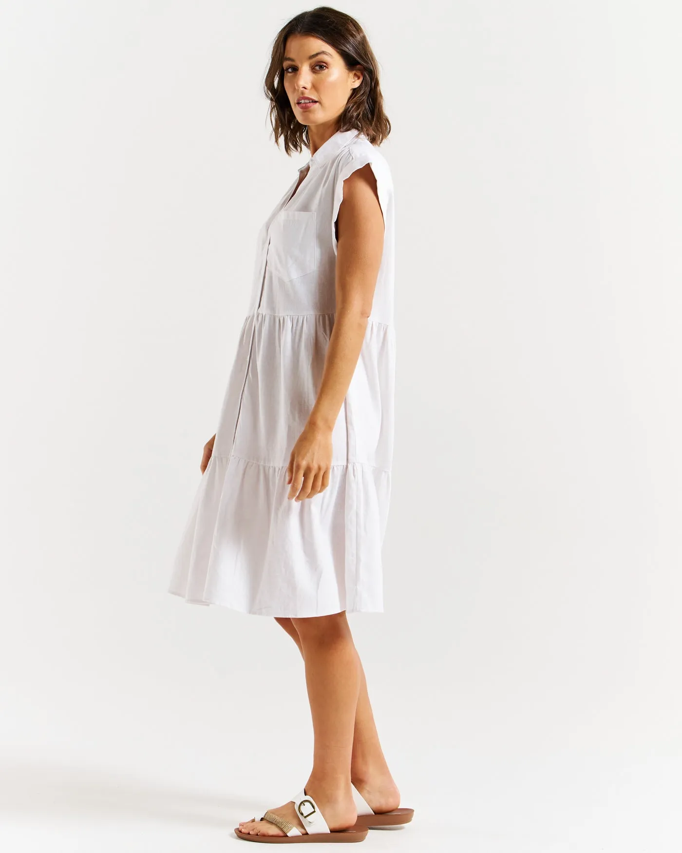Zurich Dress - White