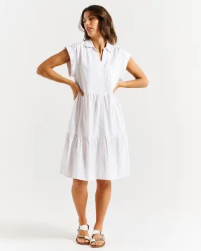 Zurich Dress - White