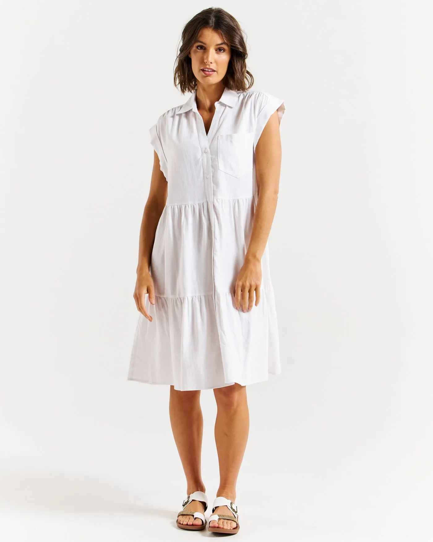 Zurich Dress - White